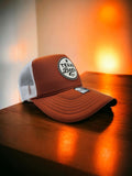 Old School Logo Leather Patch Hat