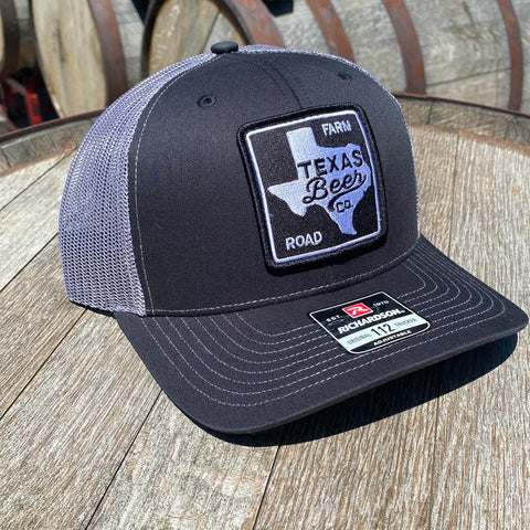 Charcoal & Black Snap Back Trucker Hat