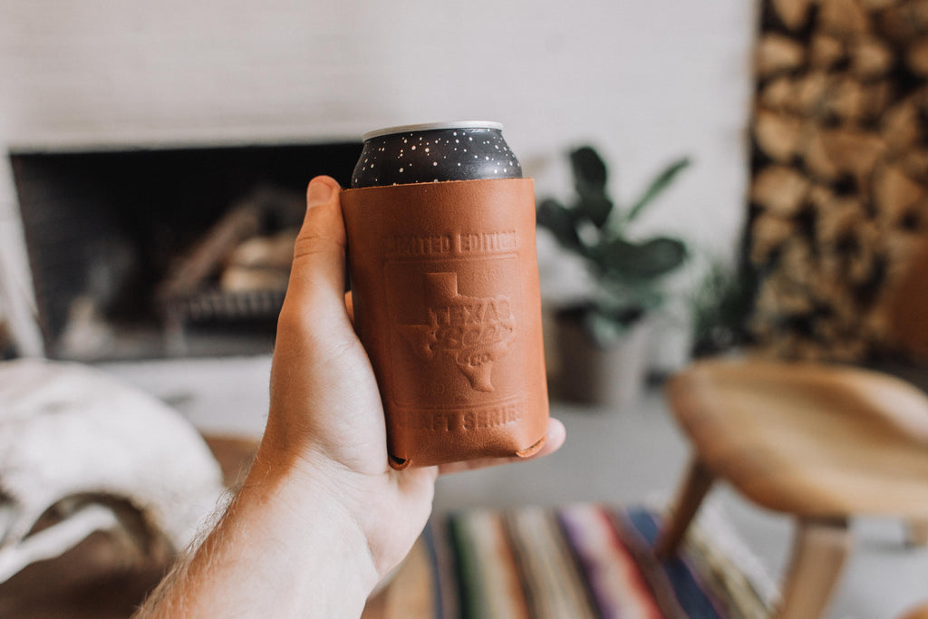 Leather Drink Koozie