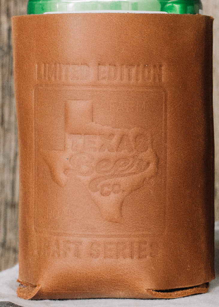Leather Koozie – Texas Beer Co