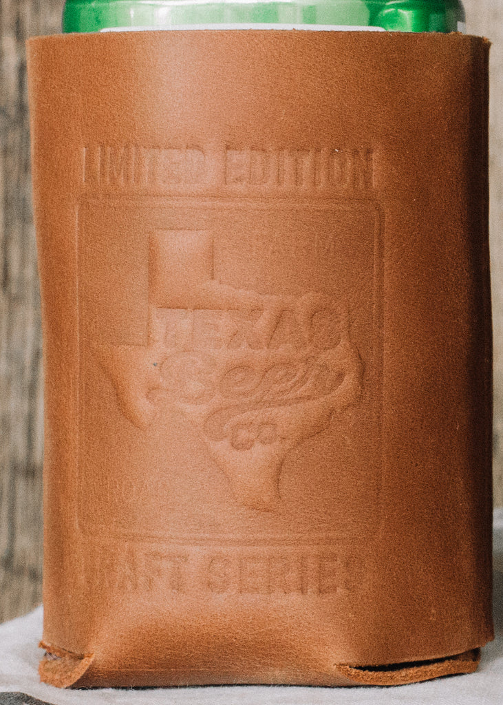 Leather Bottle Koozie