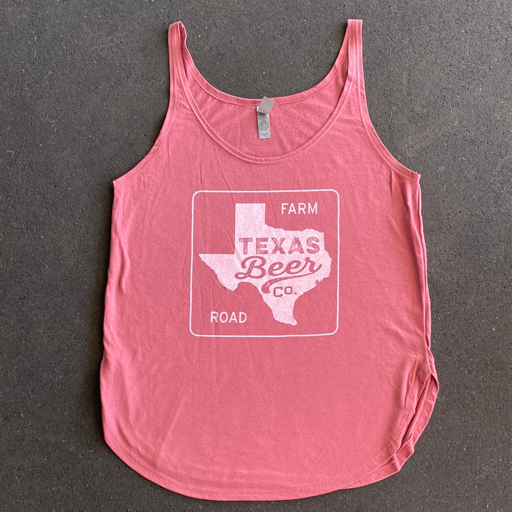 Road Sign Flowy Tank – Texas Beer Co