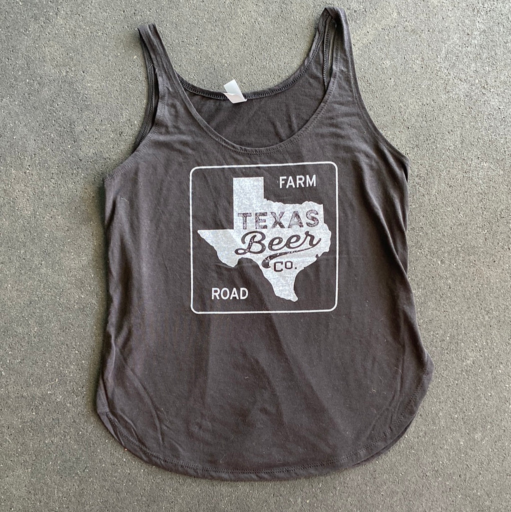 Road Sign Flowy Tank – Texas Beer Co