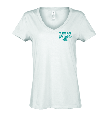 Ladies fitted v 2024 neck t shirts